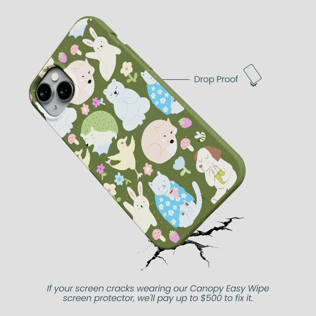 Forest Floor Wellness Creatures iPhone 15 Plus Case - Image 5