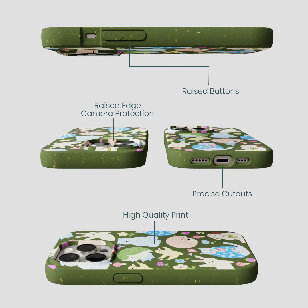 Forest Floor Wellness Creatures iPhone 15 Pro Case - Image 3
