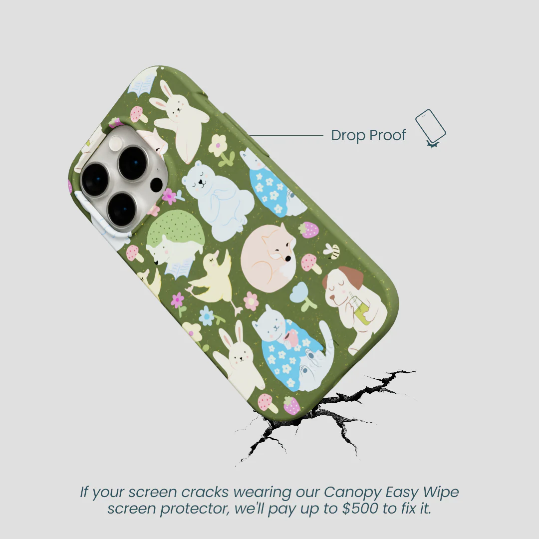 Forest Floor Wellness Creatures iPhone 15 Pro Case - Image 5