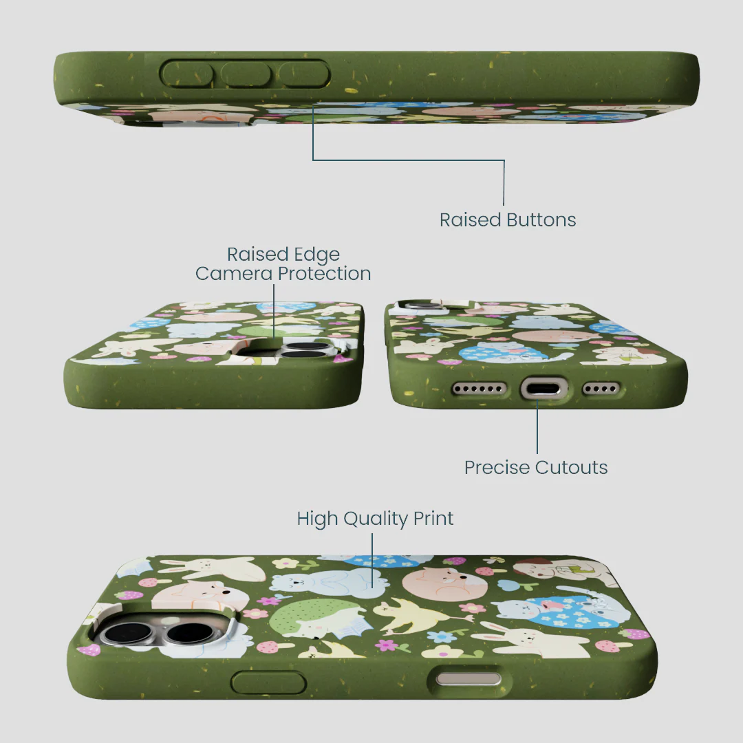 Forest Floor Wellness Creatures iPhone 16 Plus Case - Image 3