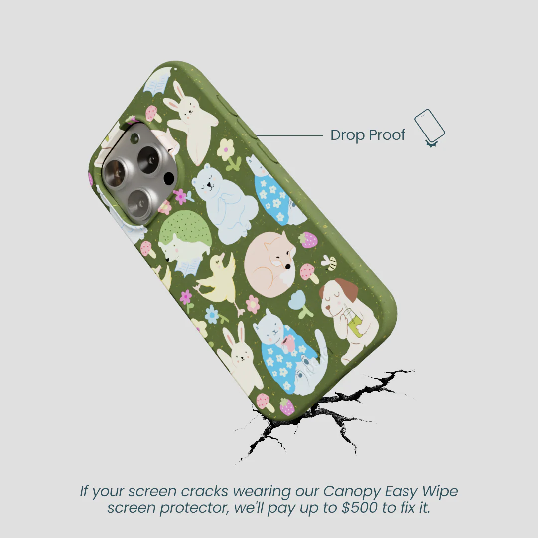 Forest Floor Wellness Creatures iPhone 16 Pro Case - Image 5