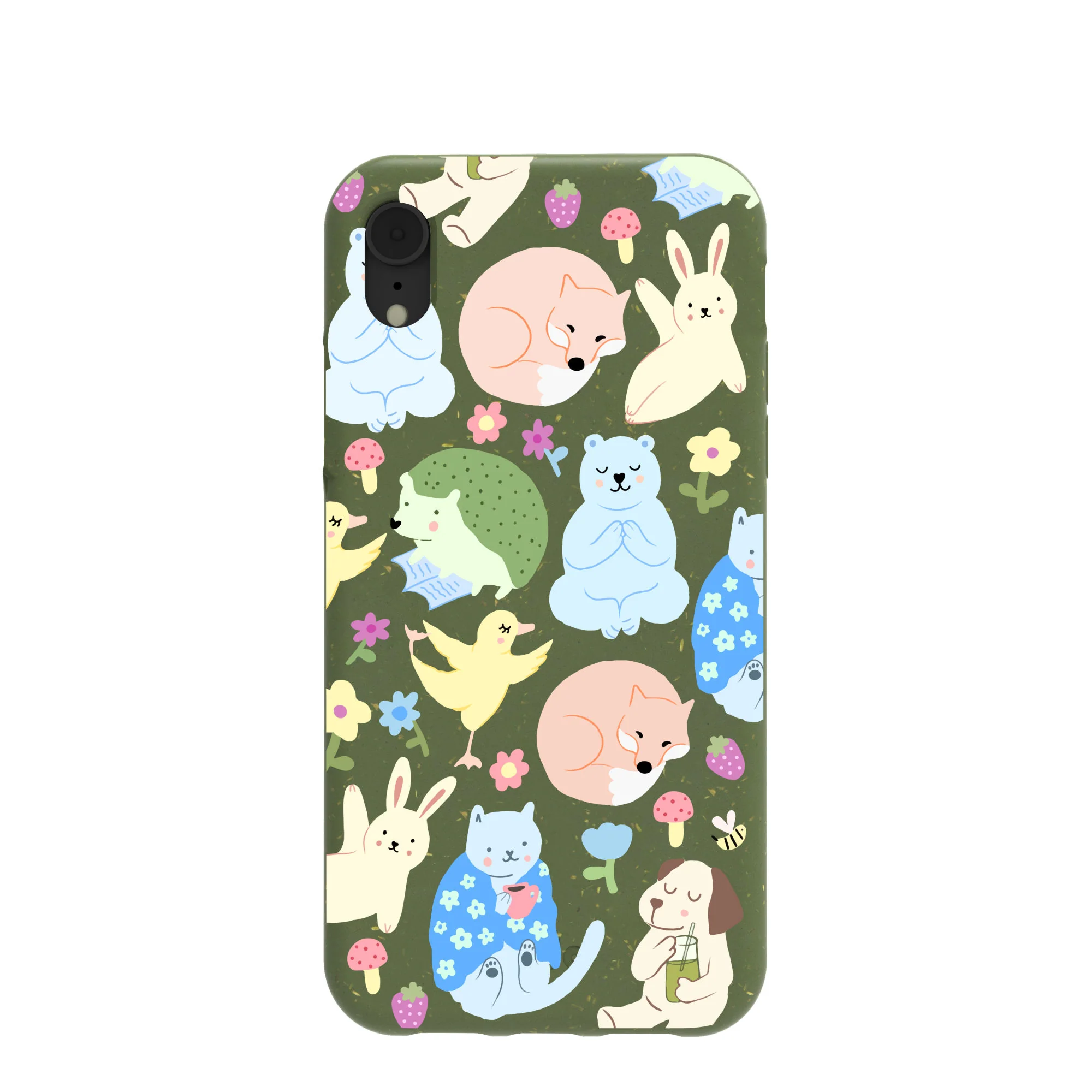 Forest Floor Wellness Creatures iPhone XR Case