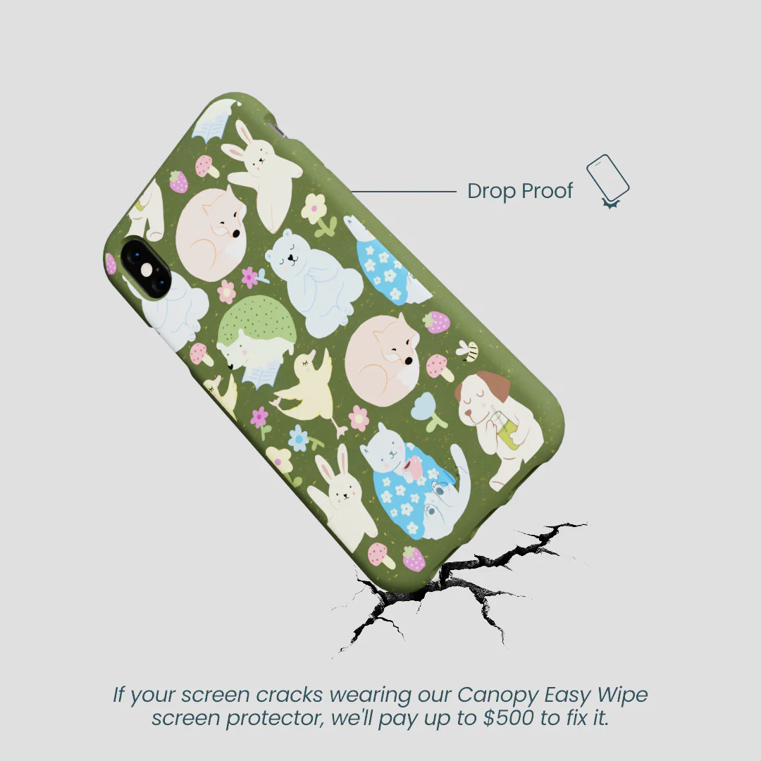 Forest Floor Wellness Creatures iPhone XR Case - Image 5