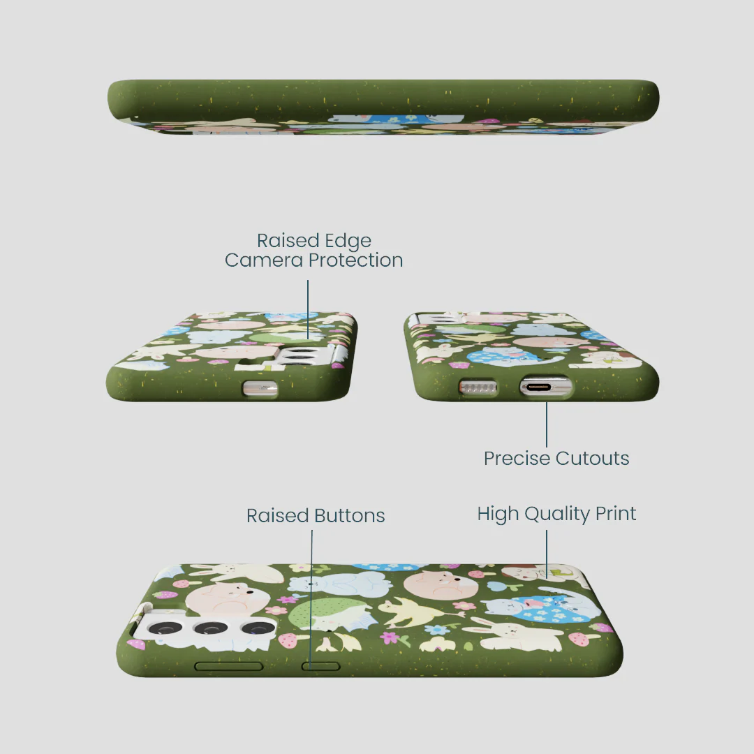 Forest Floor Wellness Creatures Samsung Galaxy S21 Case - Image 3