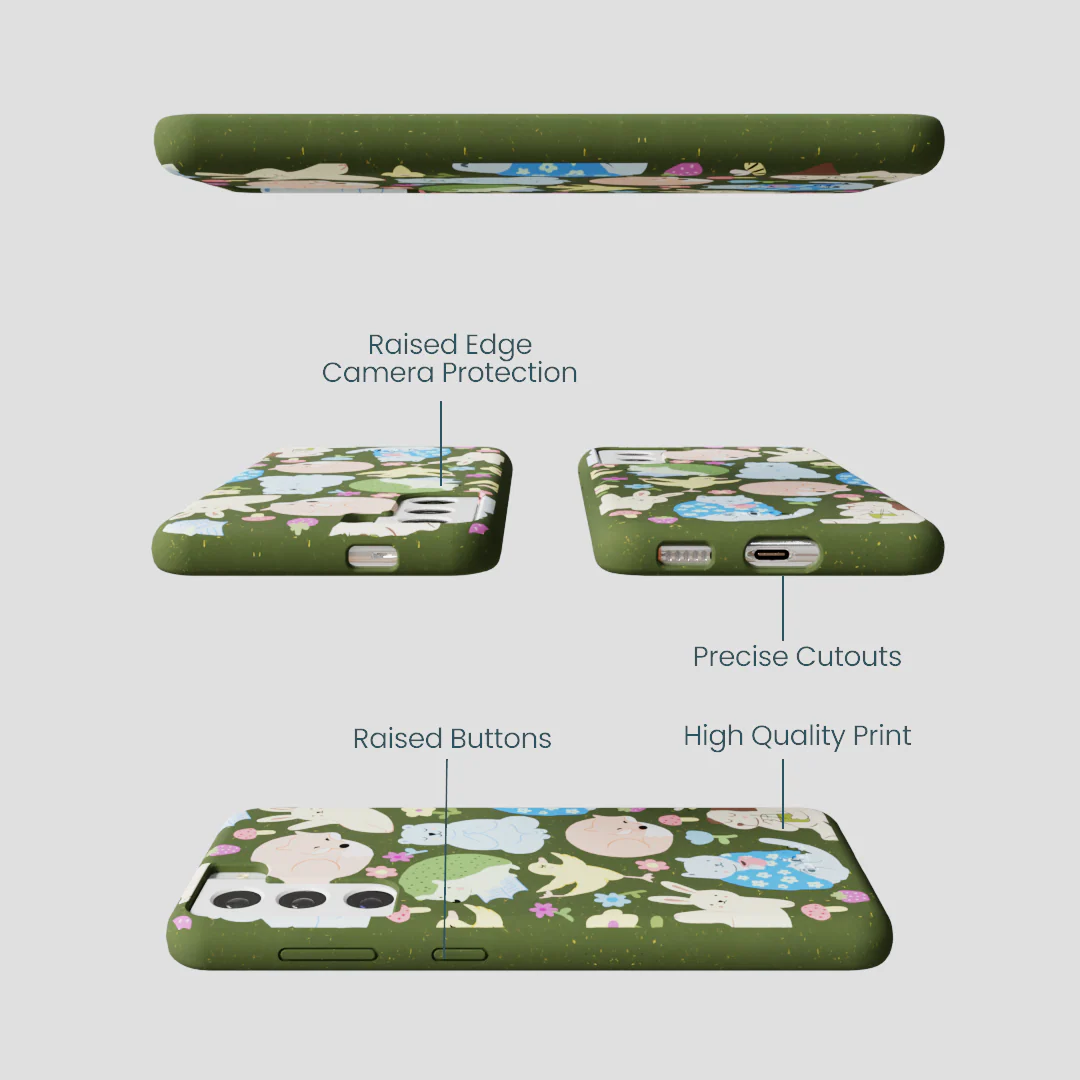 Forest Floor Wellness Creatures Samsung Galaxy S22 Case - Image 3