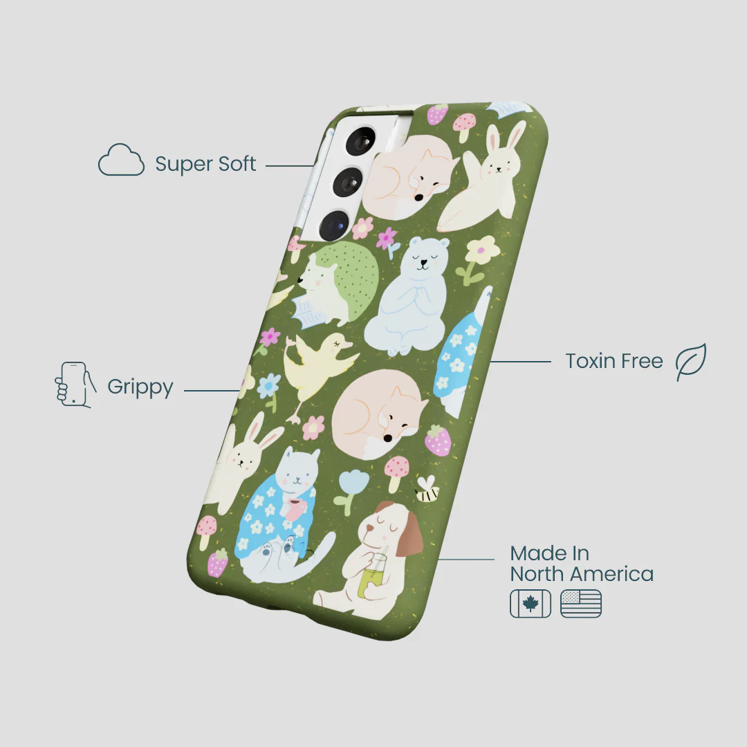 Forest Floor Wellness Creatures Samsung Galaxy S22 Case - Image 4