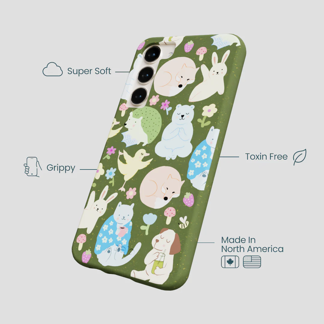 Forest Floor Wellness Creatures Samsung Galaxy S23+(Plus) Case - Image 4