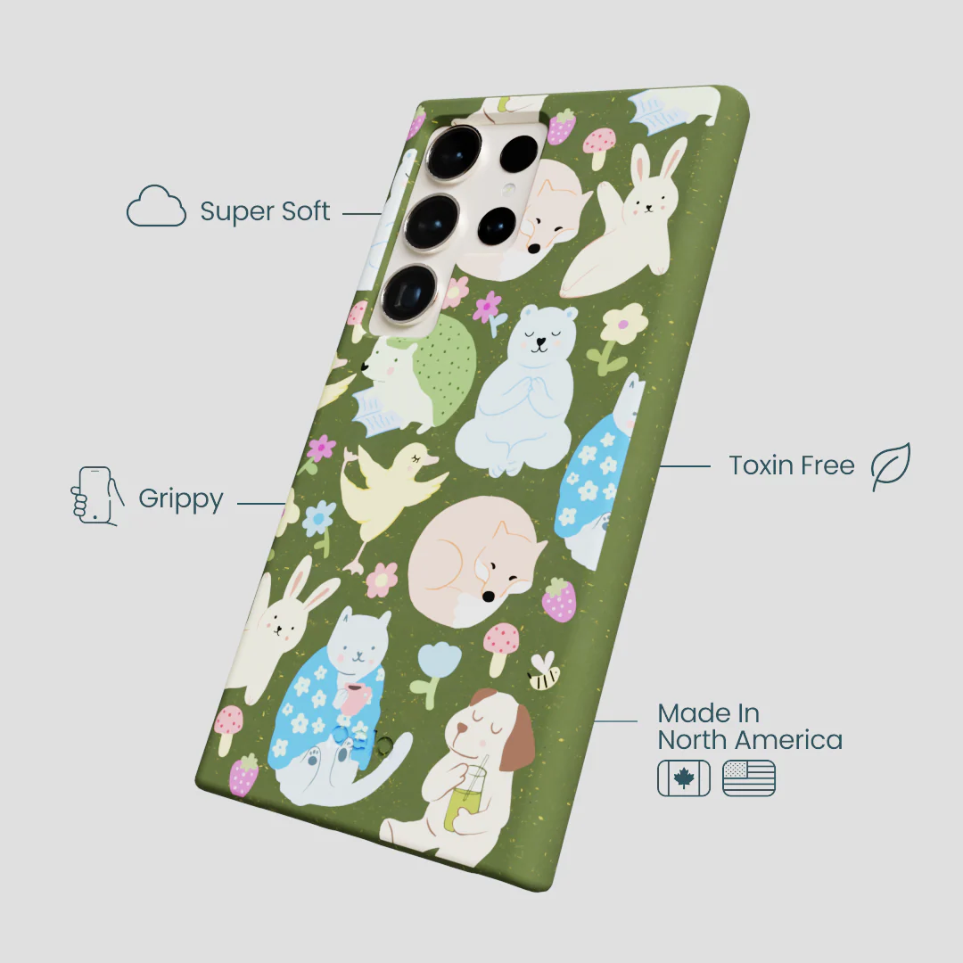 Forest Floor Wellness Creatures Samsung Galaxy S24 Ultra Case - Image 4
