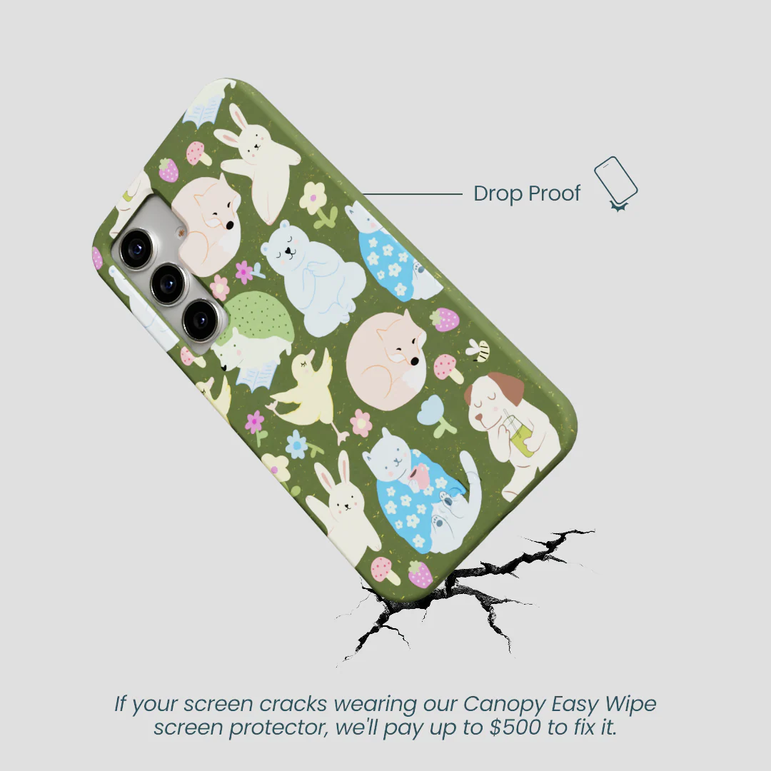 Forest Floor Wellness Creatures Samsung Galaxy S25 Case - Image 5