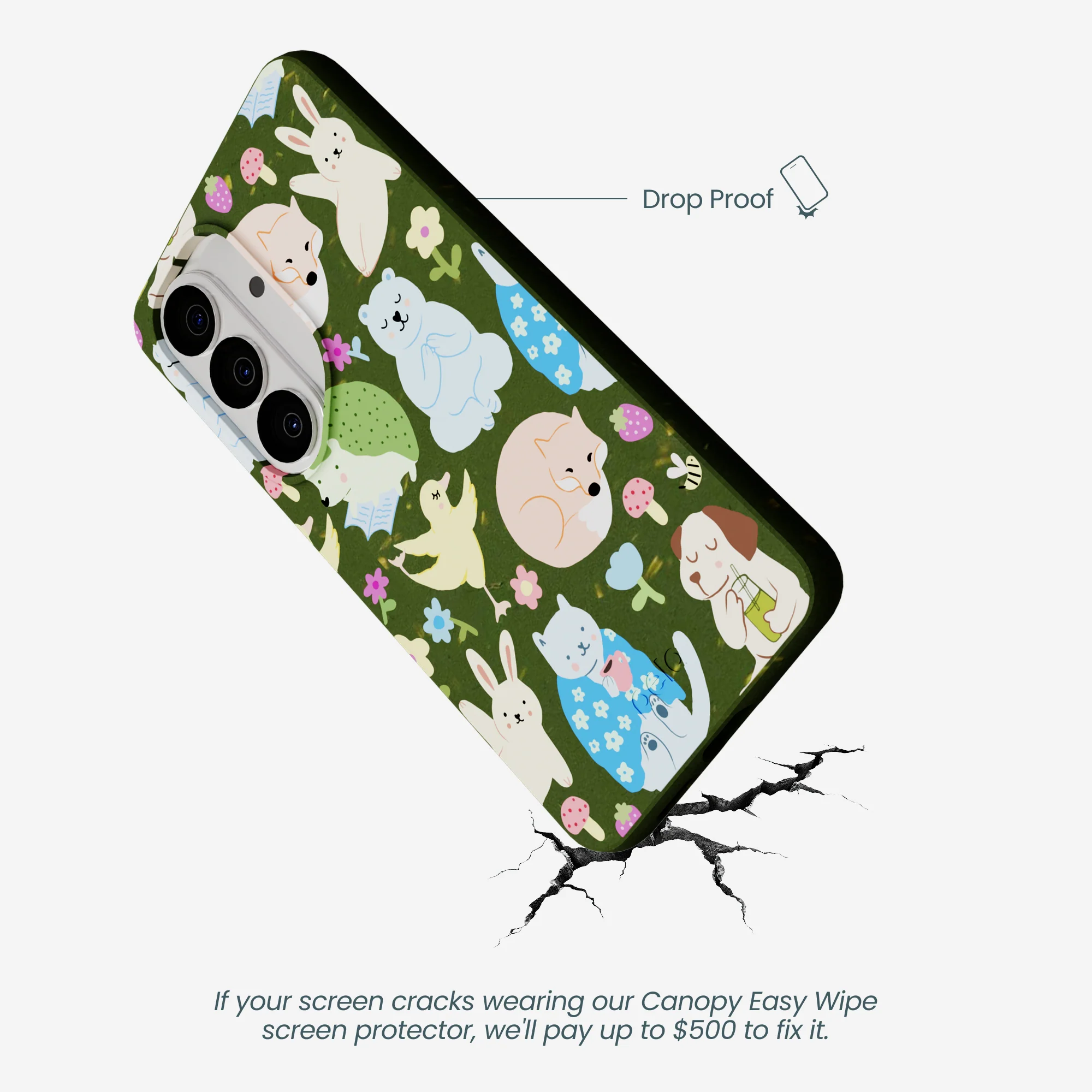 Forest Floor Wellness Creatures Samsung Galaxy S26 Case - Image 5