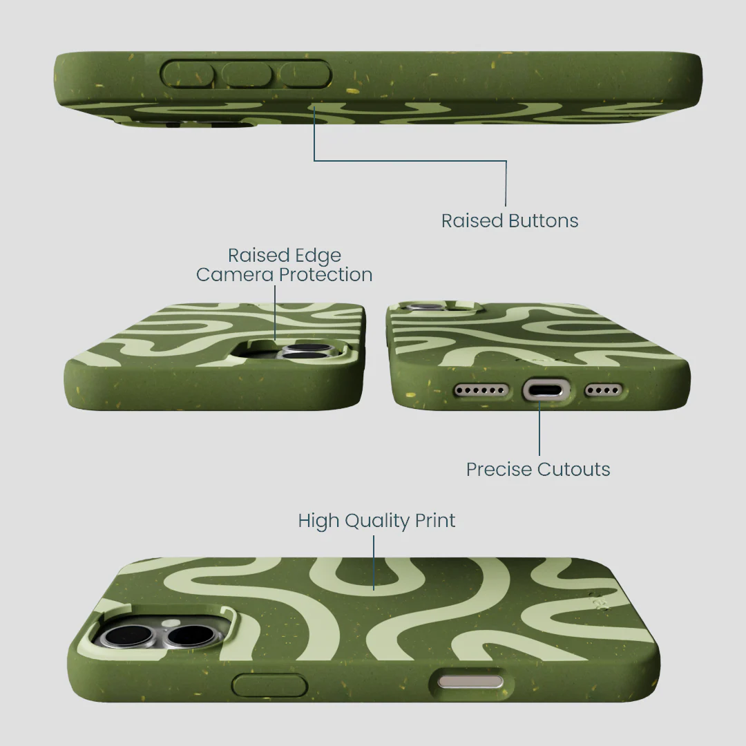 Forest Floor Wiggles iPhone 16 Plus Case - Image 3