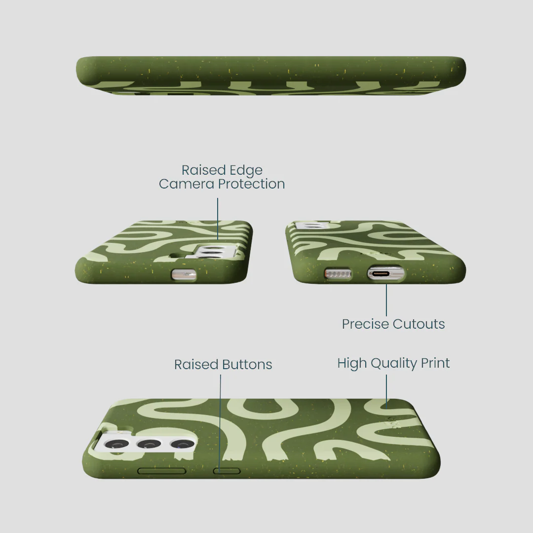Forest Floor Wiggles Samsung Galaxy S21 Case - Image 3