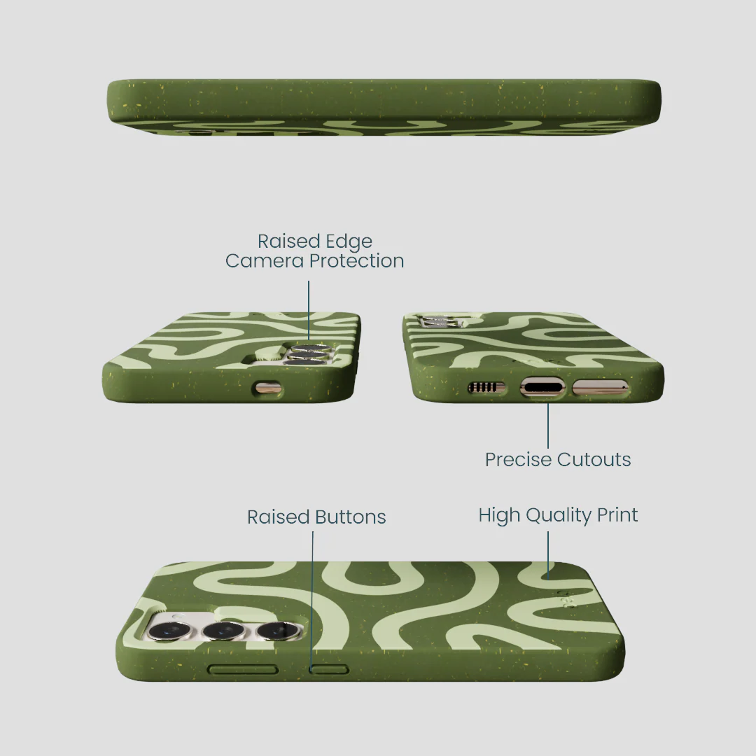 Forest Floor Wiggles Samsung Galaxy S24 Case - Image 3