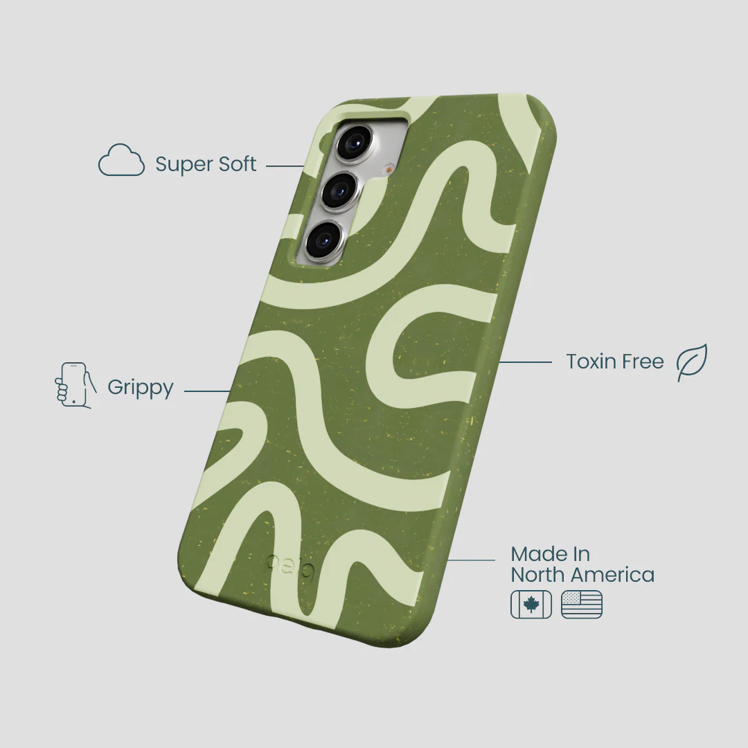 Forest Floor Wiggles Samsung Galaxy S25 Case - Image 4