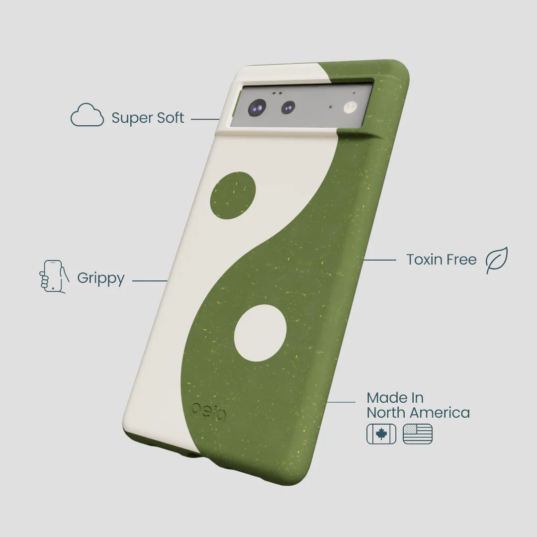 Forest Floor Yin Yang Google Pixel 6a Case - Image 4