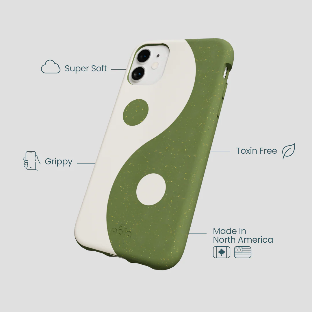 Forest Floor Yin Yang iPhone 11 Case - Image 4