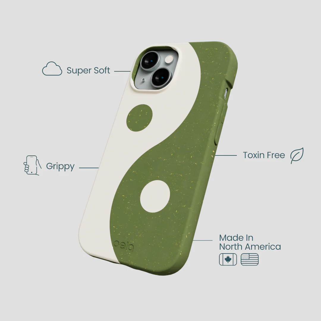 Forest Floor Yin Yang iPhone 14 Case - Image 4