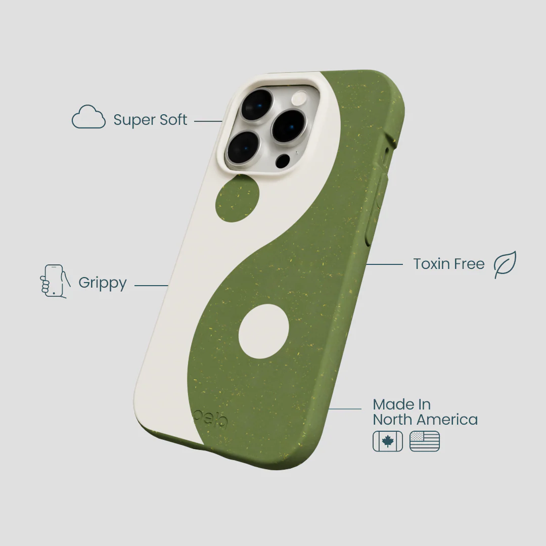 Forest Floor Yin Yang iPhone 15 Pro Case - Image 4