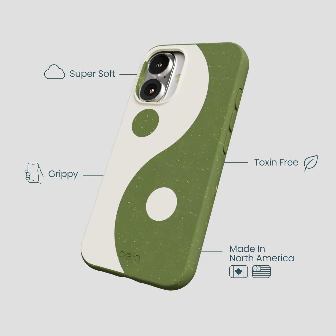 Forest Floor Yin Yang iPhone 16 Case - Image 4
