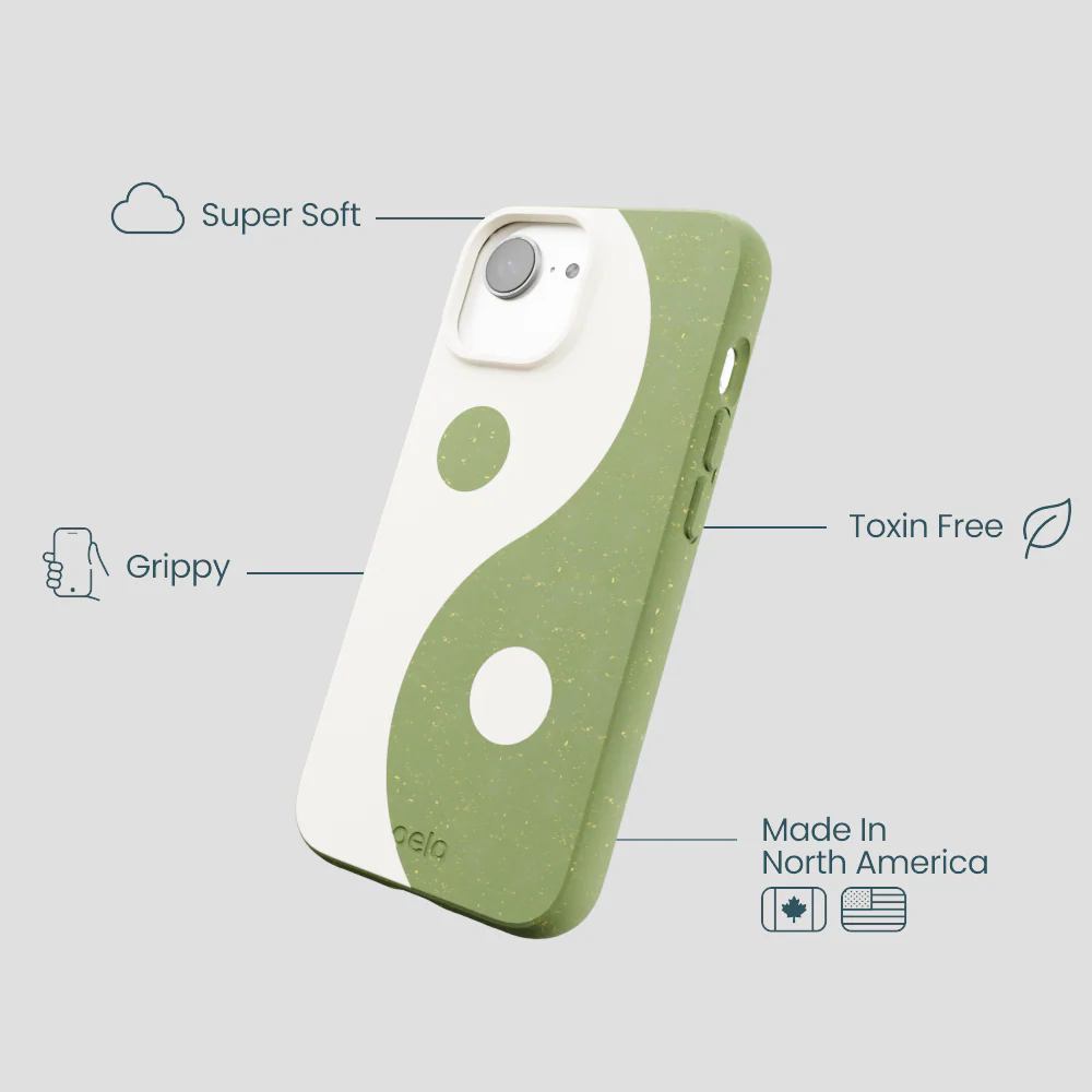 Forest Floor Yin Yang iPhone 16e/17e Case - Image 4