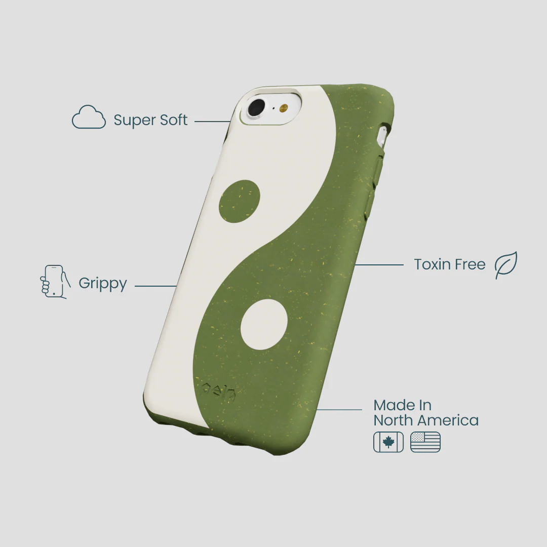 Forest Floor Yin Yang iPhone 6/6s/7/8/SE Case - Image 4