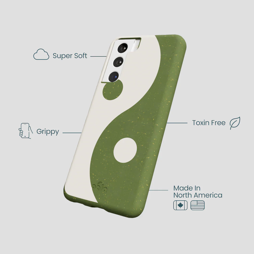 Forest Floor Yin Yang Samsung Galaxy S22 Case - Image 4