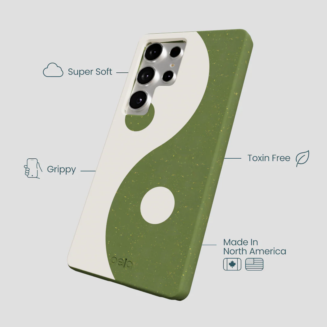 Forest Floor Yin Yang Samsung Galaxy S25 Ultra Case - Image 4