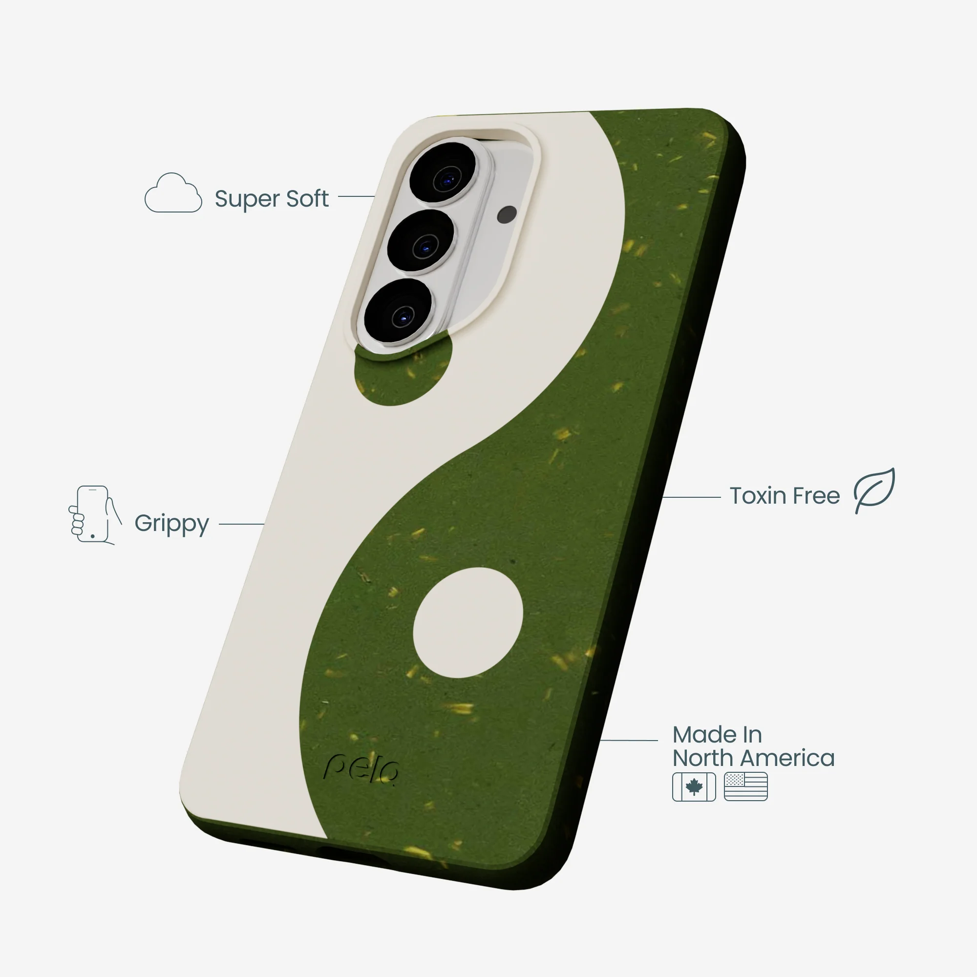 Forest Floor Yin Yang Samsung Galaxy S26 Case - Image 4