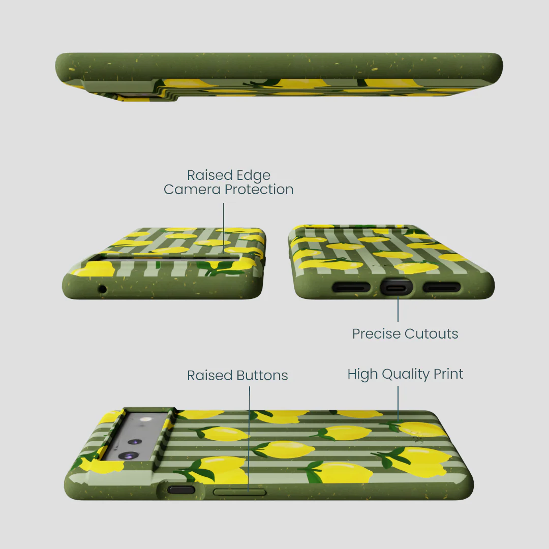 Forest Floor Zesty Lines Google Pixel 6 Case - Image 3