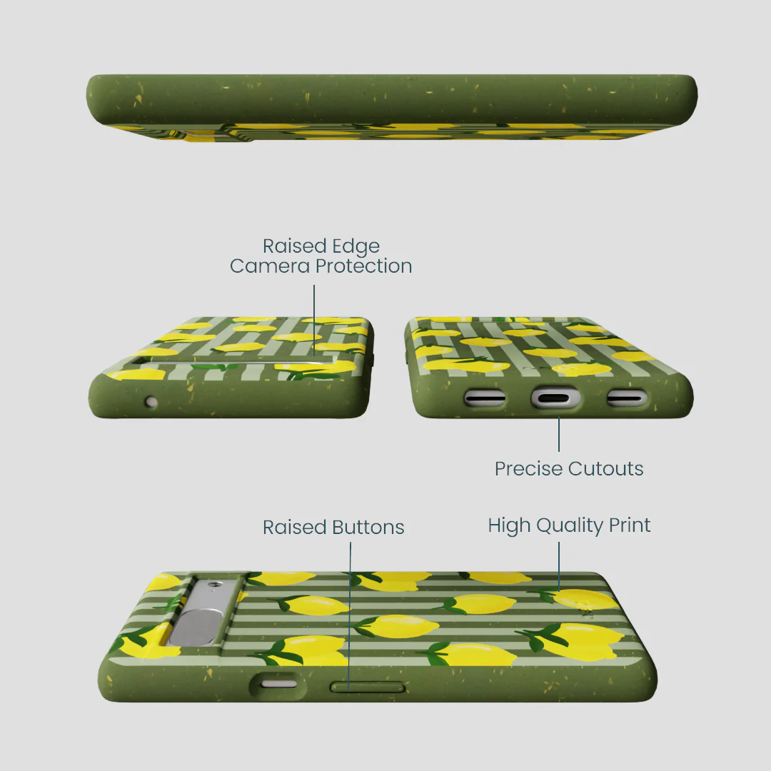 Forest Floor Zesty Lines Google Pixel 7 Case - Image 3