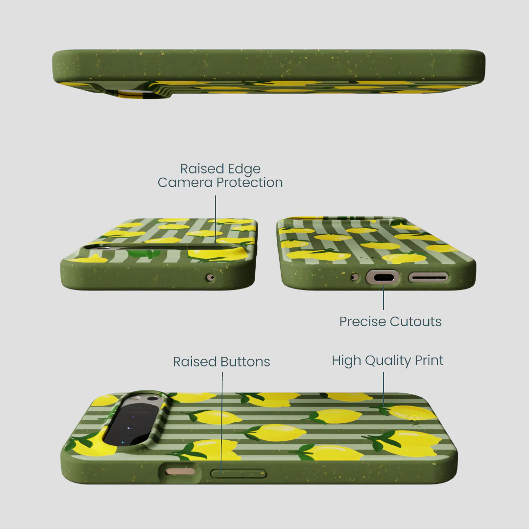 Forest Floor Zesty Lines Google Pixel 9 Pro XL Case - Image 3