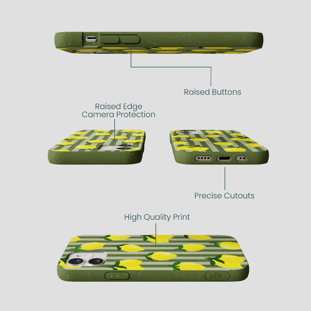Forest Floor Zesty Lines iPhone 12 Mini Case - Image 3