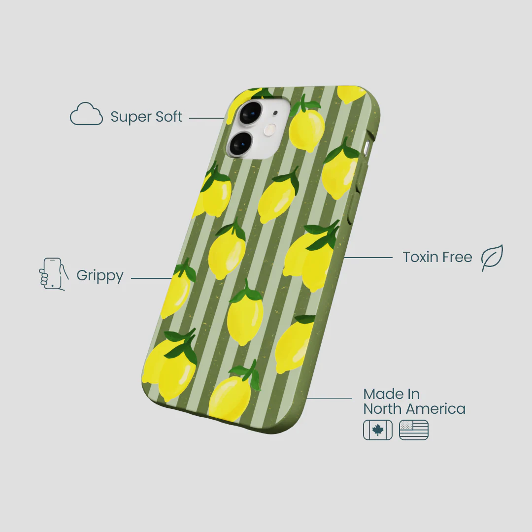 Forest Floor Zesty Lines iPhone 12 Mini Case - Image 4