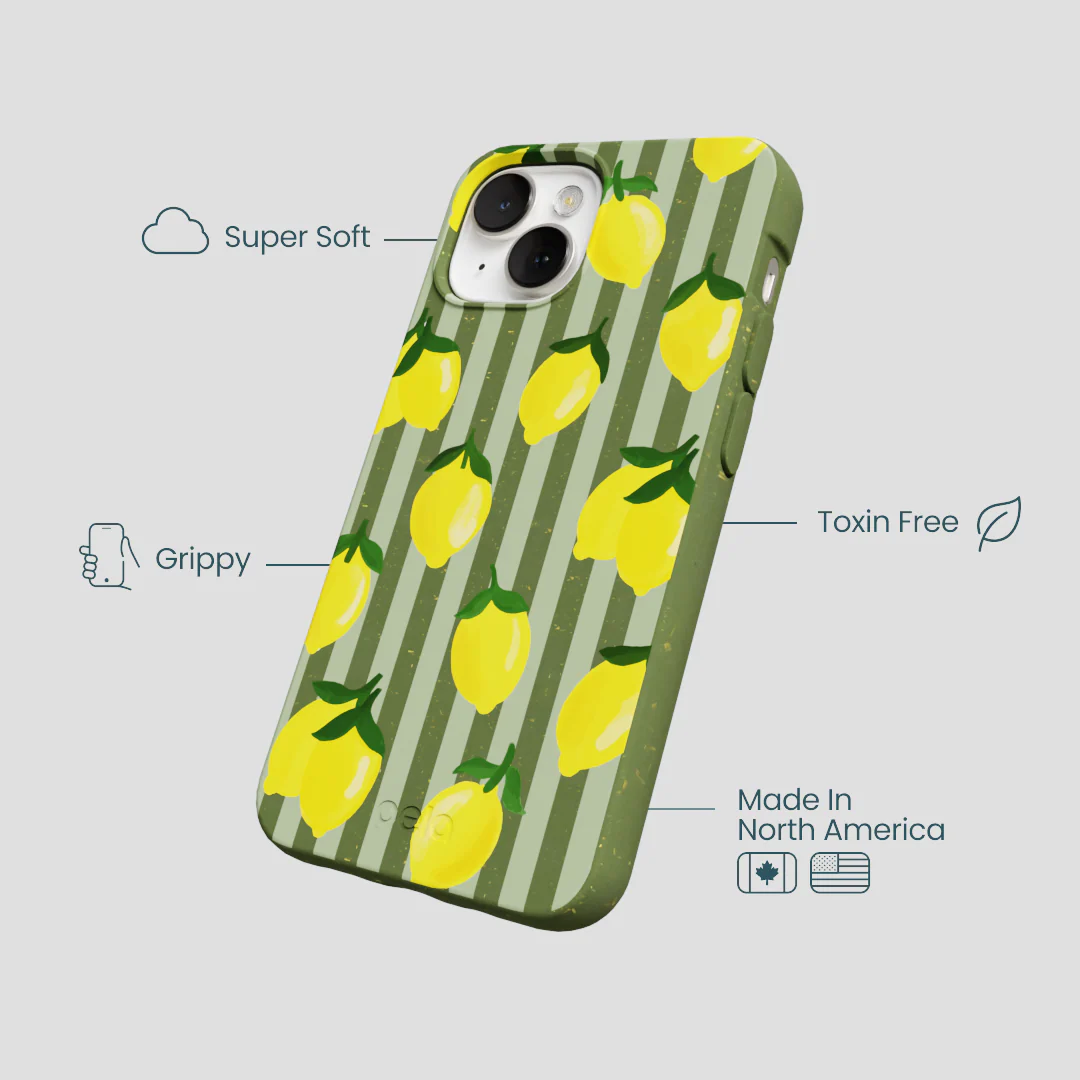 Forest Floor Zesty Lines iPhone 13 Case - Image 4