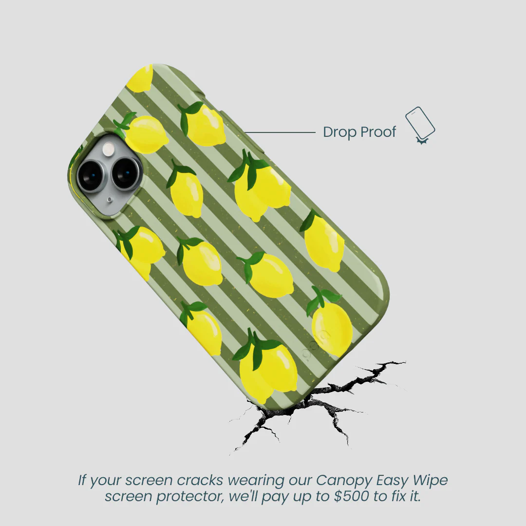 Forest Floor Zesty Lines iPhone 14 Case - Image 5
