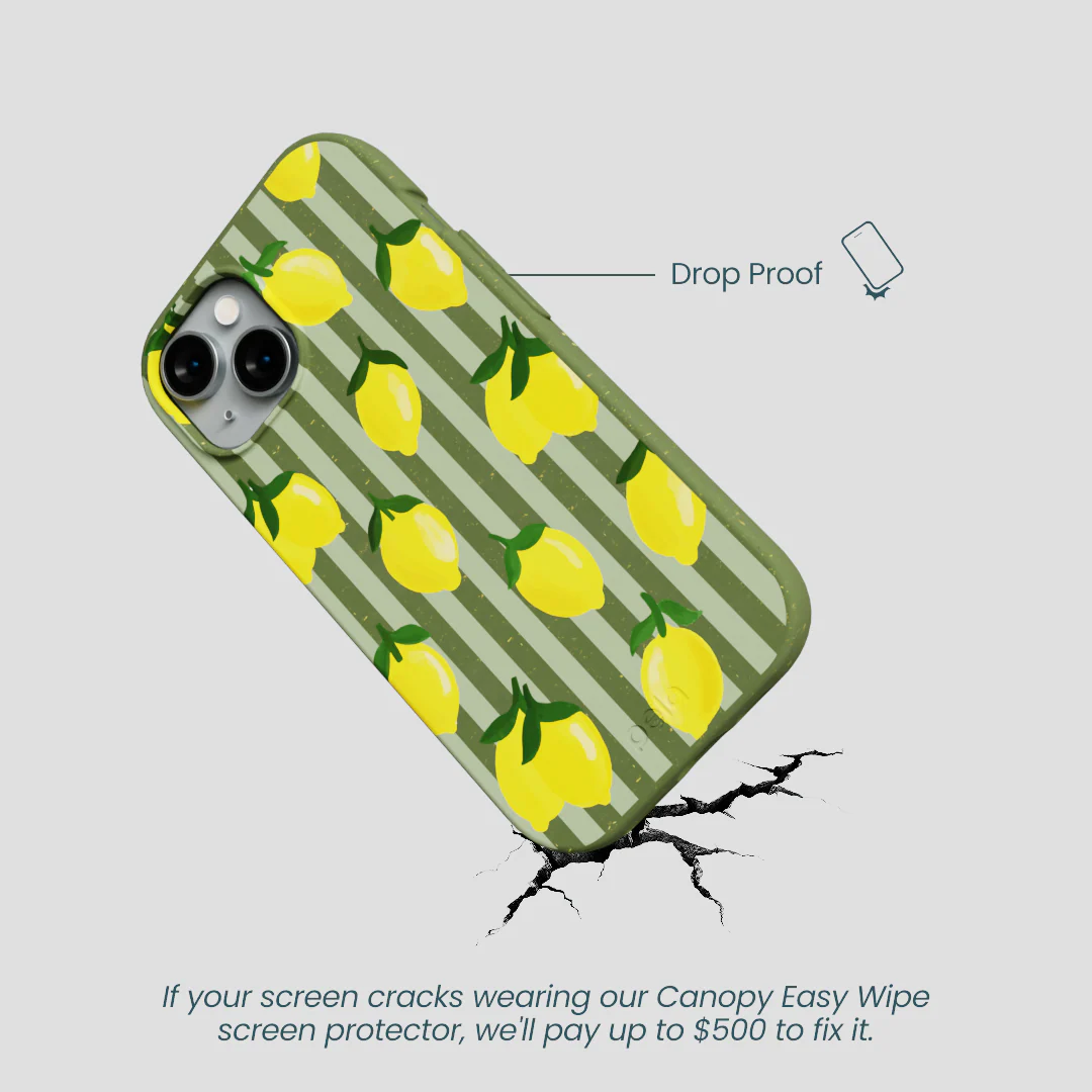 Forest Floor Zesty Lines iPhone 15 Case - Image 5