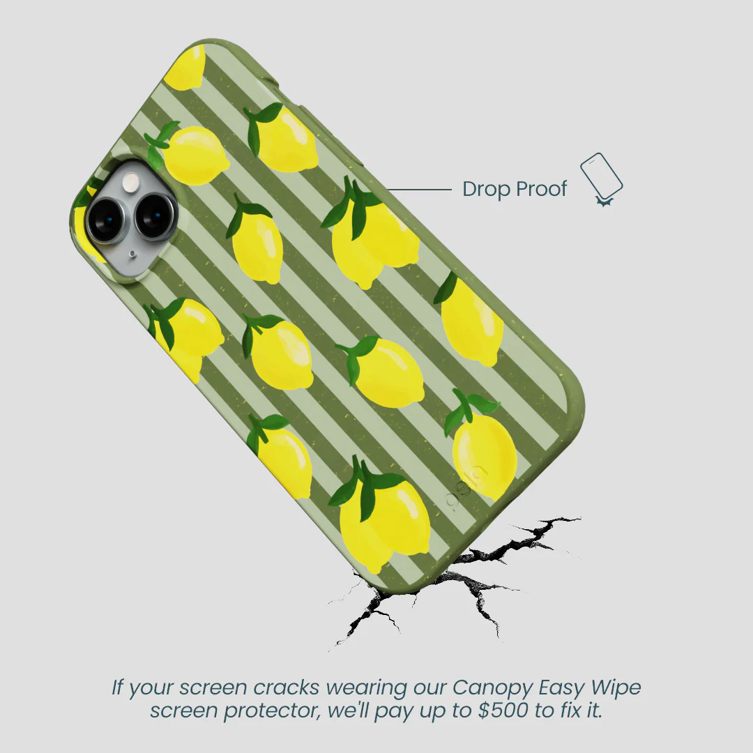 Forest Floor Zesty Lines iPhone 15 Plus Case - Image 5