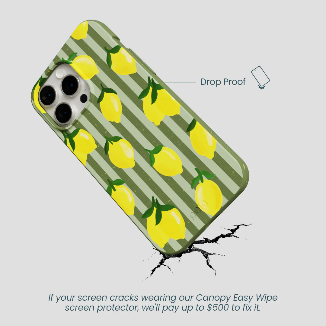 Forest Floor Zesty Lines iPhone 15 Pro Max Case - Image 5