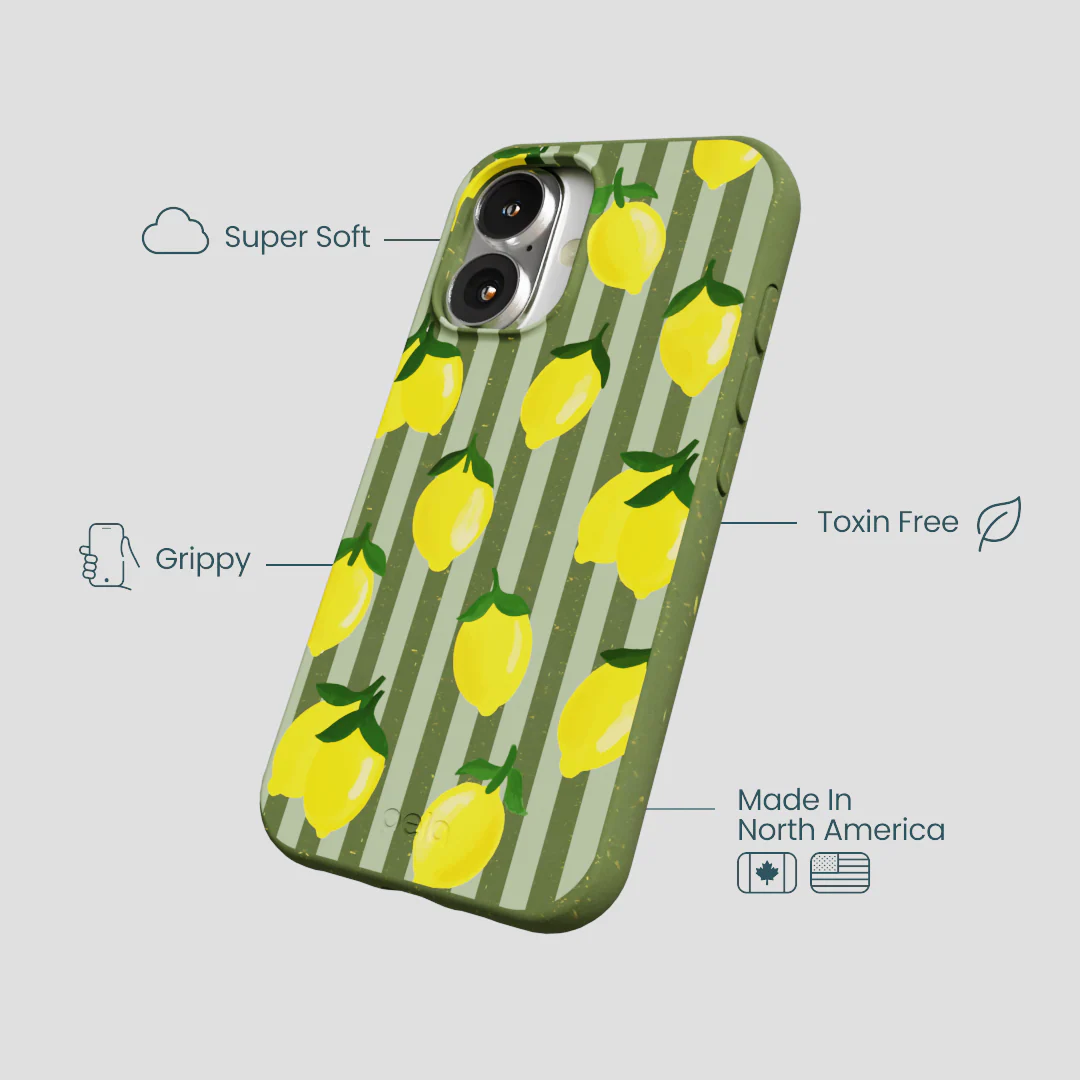 Forest Floor Zesty Lines iPhone 16 Case - Image 4
