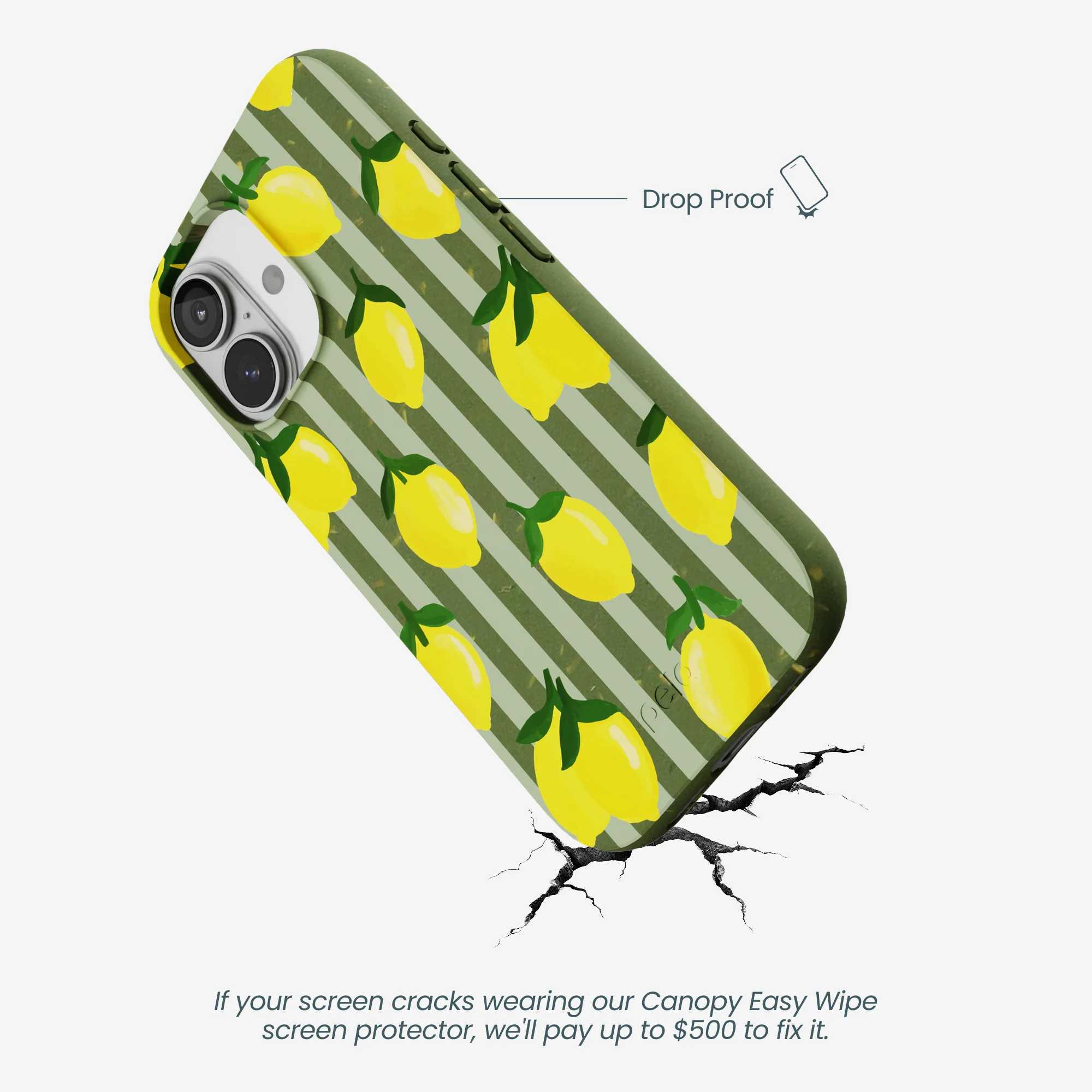Forest Floor Zesty Lines iPhone 17 Case - Image 5