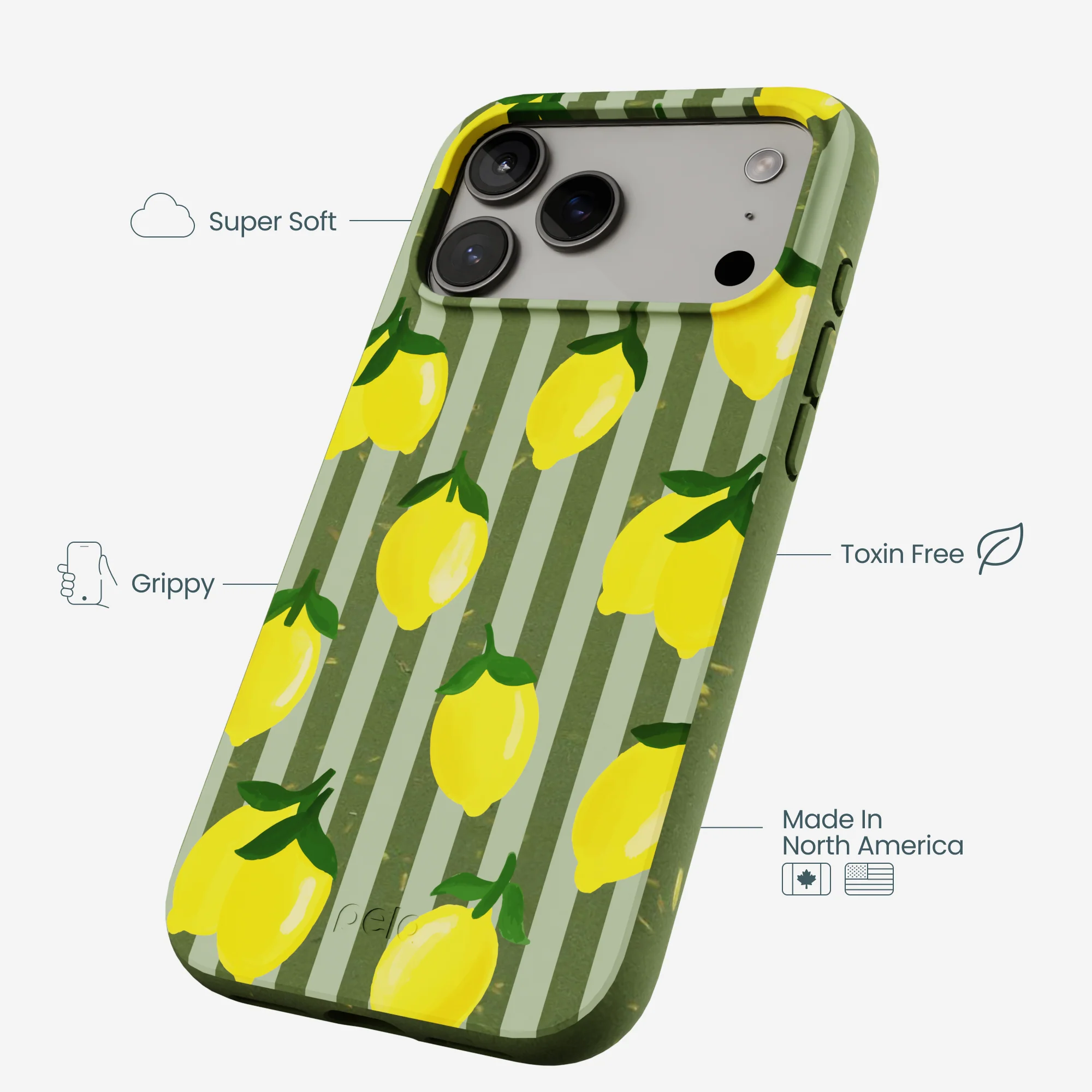 Forest Floor Zesty Lines iPhone 17 Pro Max Case - Image 4