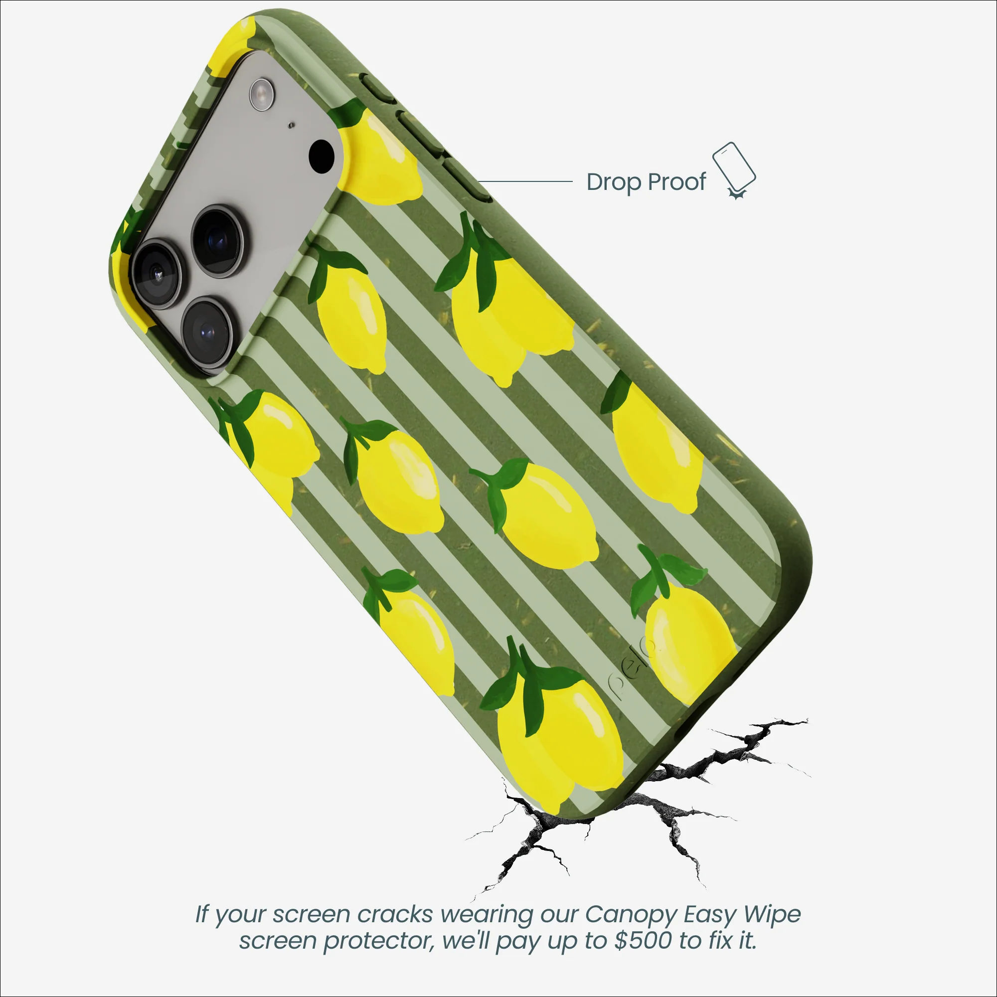 Forest Floor Zesty Lines iPhone 17 Pro Max Case - Image 5