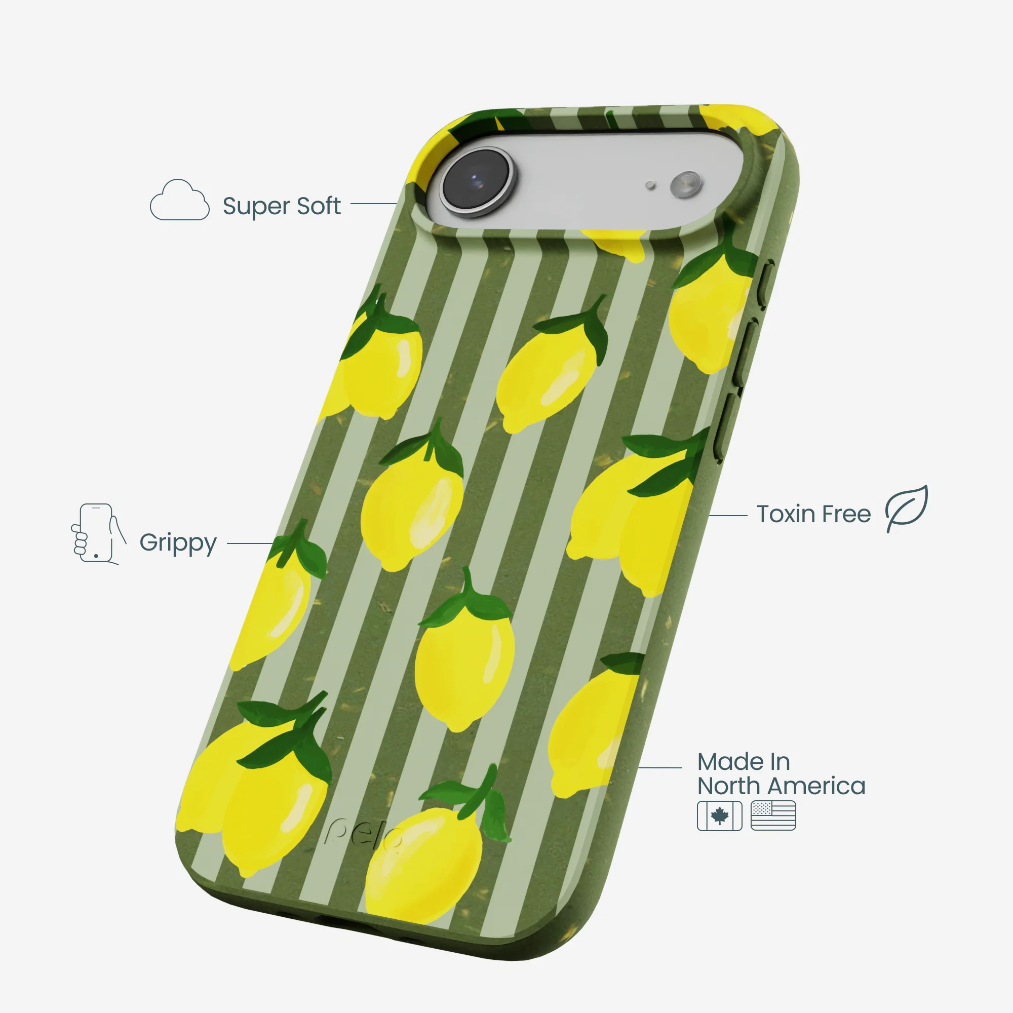 Forest Floor Zesty Lines iPhone Air Case - Image 4