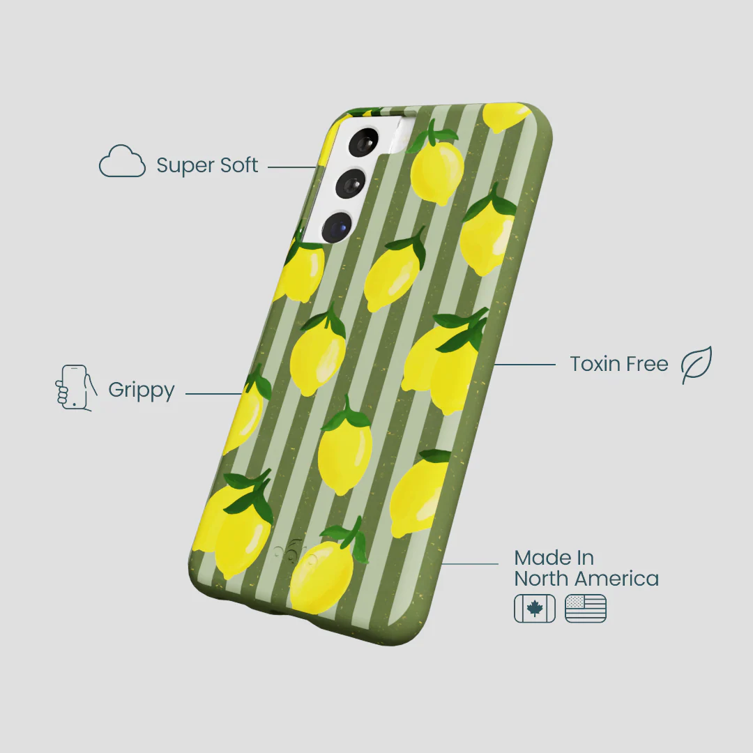 Forest Floor Zesty Lines Samsung Galaxy S21 Case - Image 4