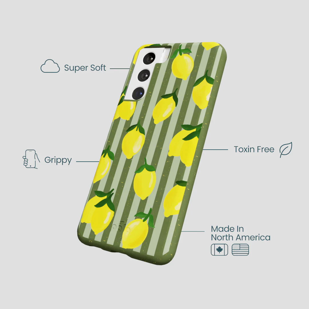 Forest Floor Zesty Lines Samsung Galaxy S22 Case - Image 4