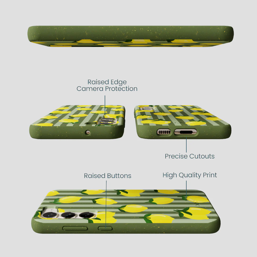 Forest Floor Zesty Lines Samsung Galaxy S23+(Plus) Case - Image 3