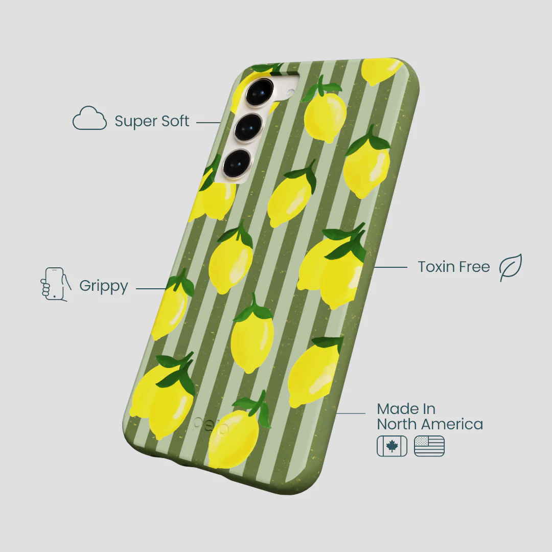 Forest Floor Zesty Lines Samsung Galaxy S23+(Plus) Case - Image 4