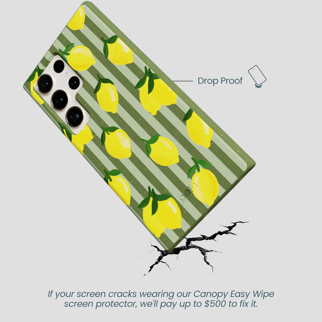 Forest Floor Zesty Lines Samsung Galaxy S24 Ultra Case - Image 5