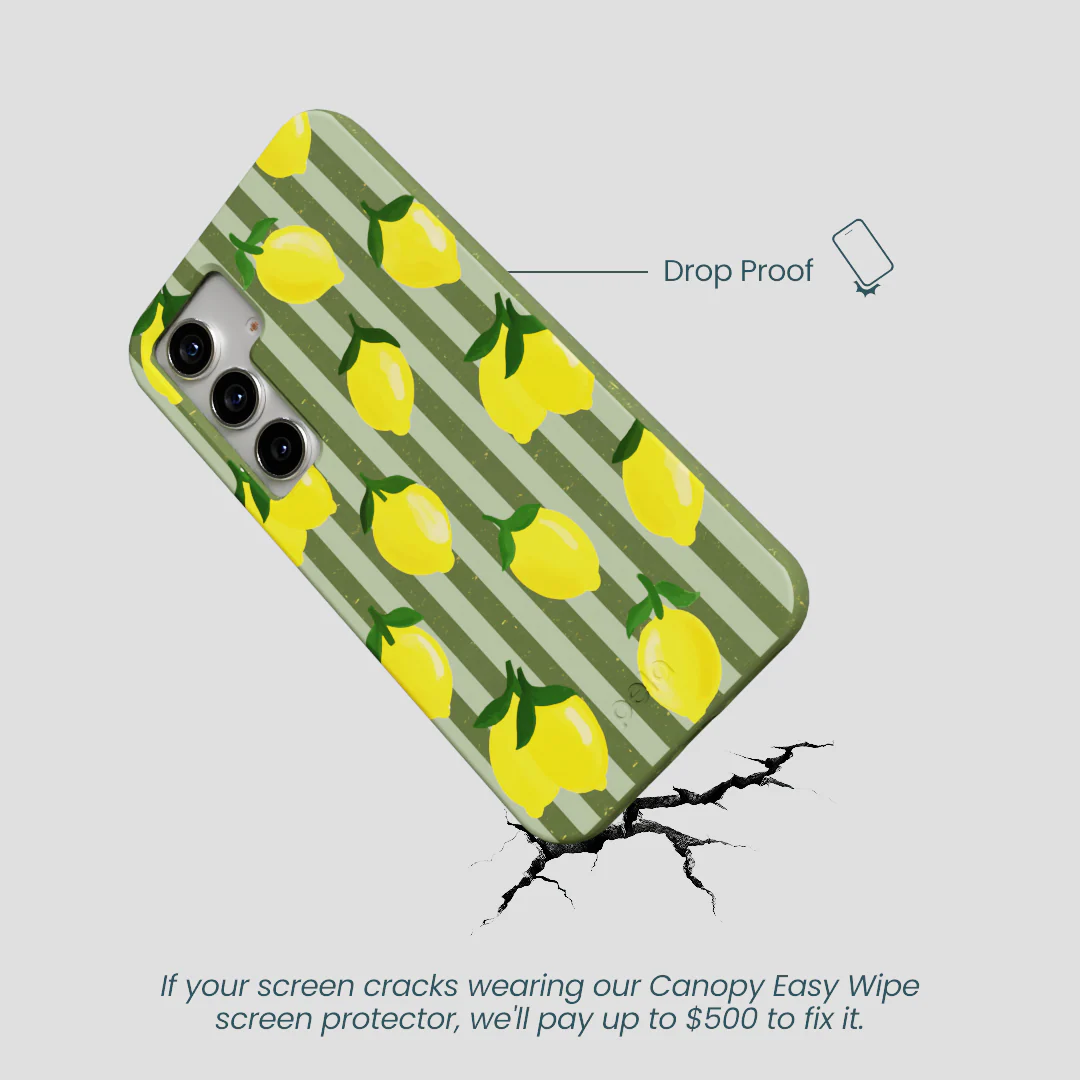 Forest Floor Zesty Lines Samsung Galaxy S25 Case - Image 5