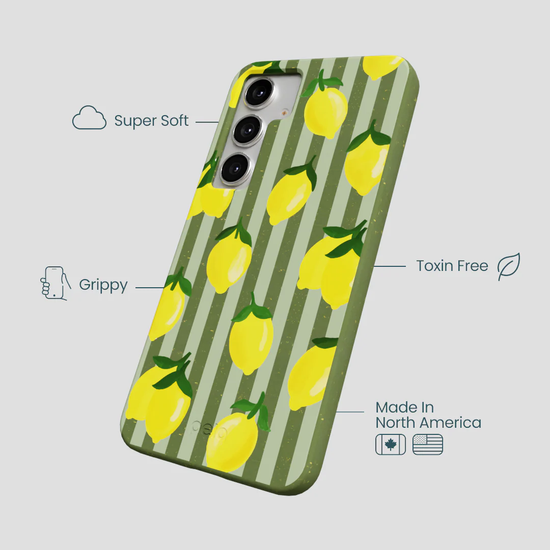 Forest Floor Zesty Lines Samsung Galaxy S25+(Plus) Case - Image 4